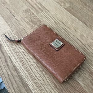 Dooney and Bourke Tan Wristlet